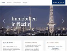 Tablet Screenshot of pohl-prym.de